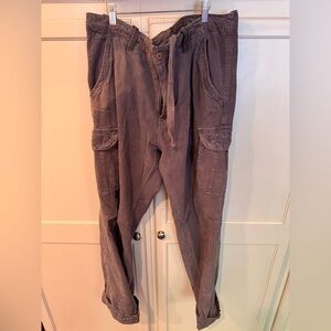 Men's Casual Cargo Pants - Gray